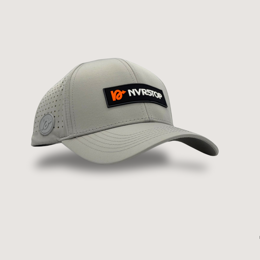 Side view of NVR5TOP waterproof hat showing windproof design and breathable material
