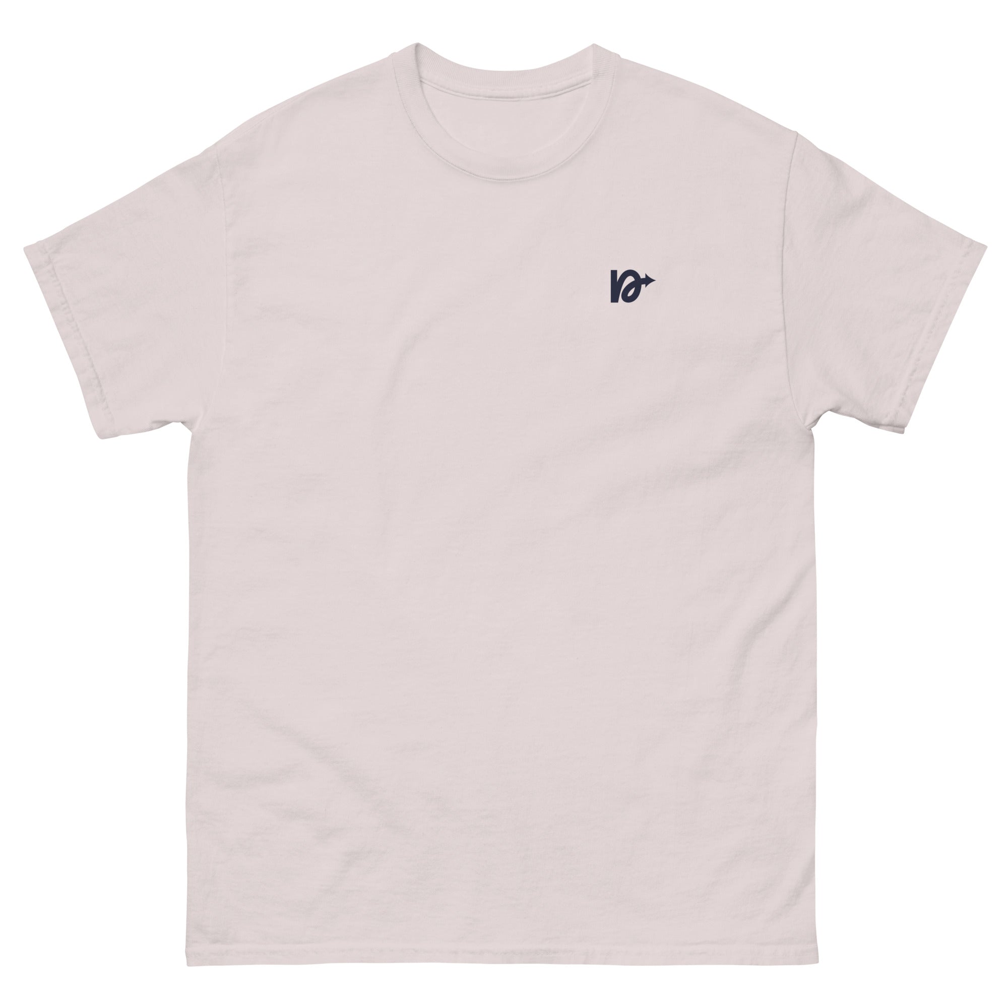 PRFNR Series NVRSTOP Tee – front view of unisex cotton graphic shirt with streetwear fit
